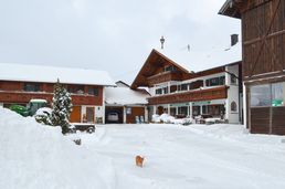 Winterstimmung am Ferienhof Schmid