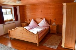 Schlafzimmer im Zimmer Bergsonne